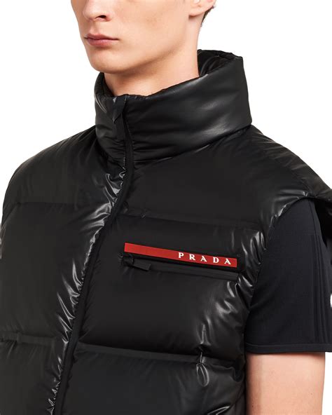 prada vest zwart|Prada sweatshirt men's.